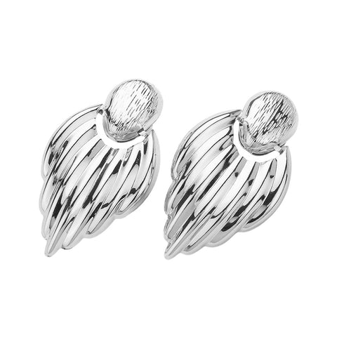 HERO BOLD STATEMENT STUDD EARRING (Silver)