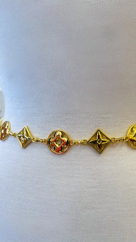 MOLLY VINTAGE GOLD CHAIN BELT