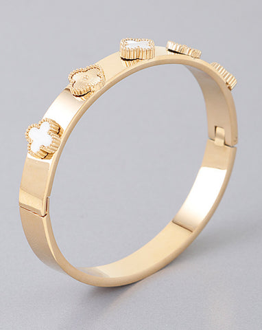 HARLEN RICH TONE CLOVE BANGLE