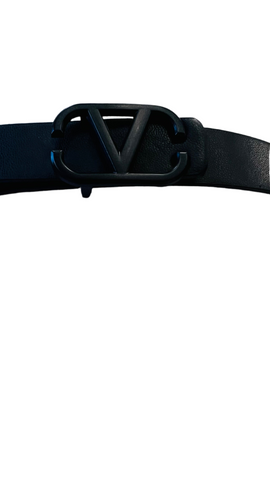 VIENN SKINNY LEATHER BELT (black)