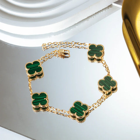 ZURICH CLOVER BRACELET (Green)